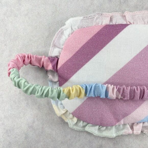 Olivia Rubin Jenny Eye Mask Pastel Multi Cotton Womens Sleep Mask One Size - Picture 5 of 6